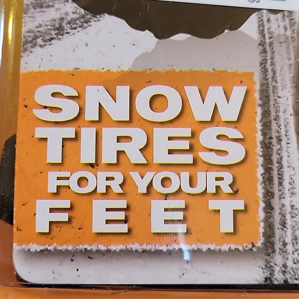 1 NIB Maxx Dry Grip Men's Tires Shoe Non Slip Ice Cleats Studs Sz L 7 - 10